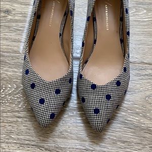 Anthropologie block heels